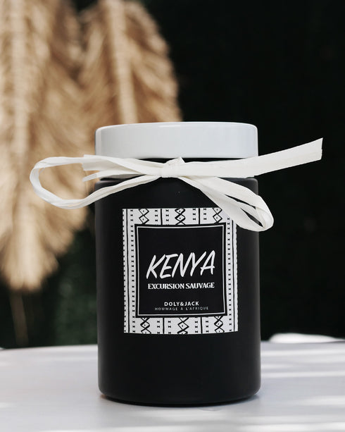 Coffret 3 bougies Hommage à l'Afrique